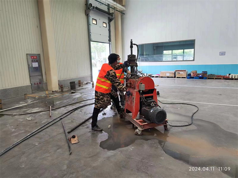 德安厂房地面下沉塌陷注浆加固施工